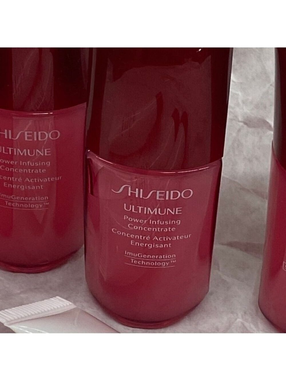 Shiseido 7 pack - 4 Ultimune Moisture bottles & 3 Ultimune eye Tubes NEW Fresh - Picture 3 of 3